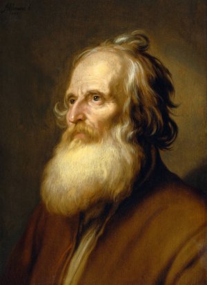 Old Man by Abraham Bloemaert Oil Painting
