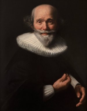 Portrait d'homme by Abraham De Vries Oil Painting