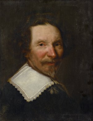 Portrait of a Man by Abraham De Vries Oil Painting