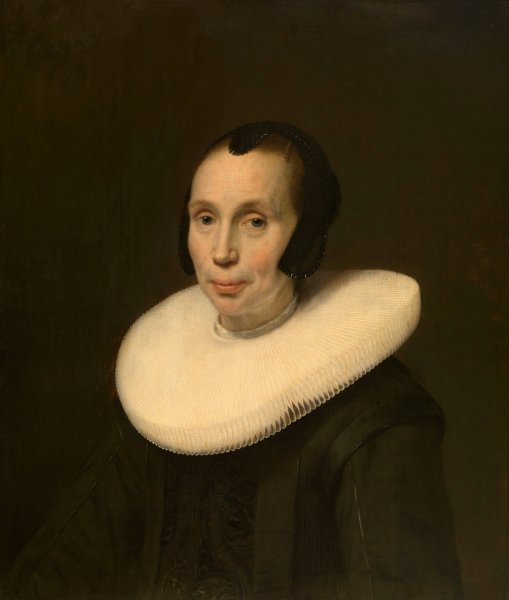 Portrait of a Woman by Abraham De Vries - Hand-Painted Oil Painting Reproduction