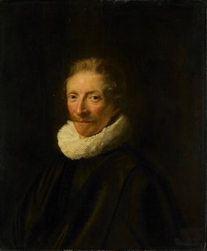 Portrait of David de Moor by Abraham De Vries Oil Painting