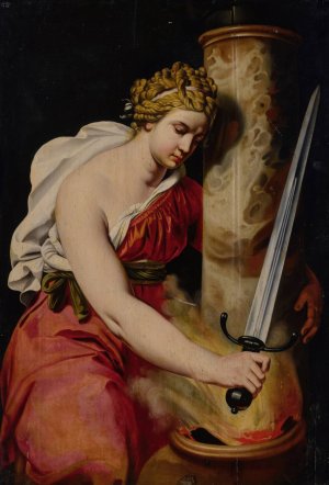 Constancy by Abraham Janssens Oil Painting