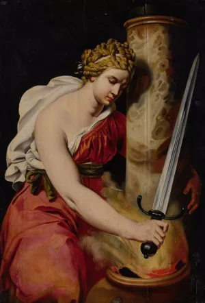 Constancy by Abraham Janssens Oil Painting