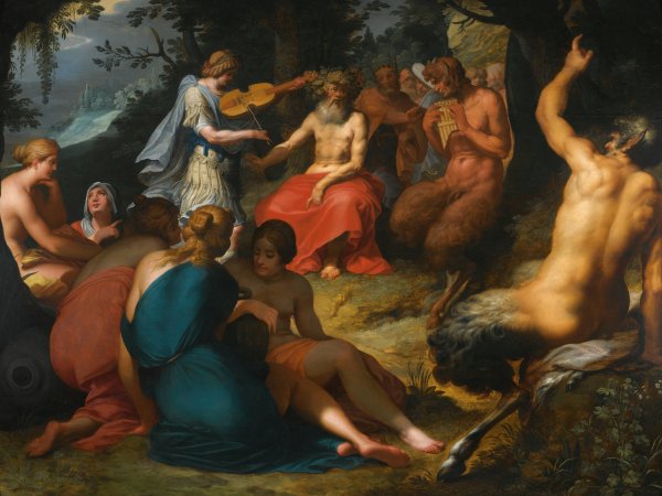 The Judgement Of Midas by Abraham Janssens - Hand-Painted Oil Painting Reproduction