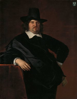 Abraham de Visscher by Abraham Lambertsz Van Den Tempel Oil Painting