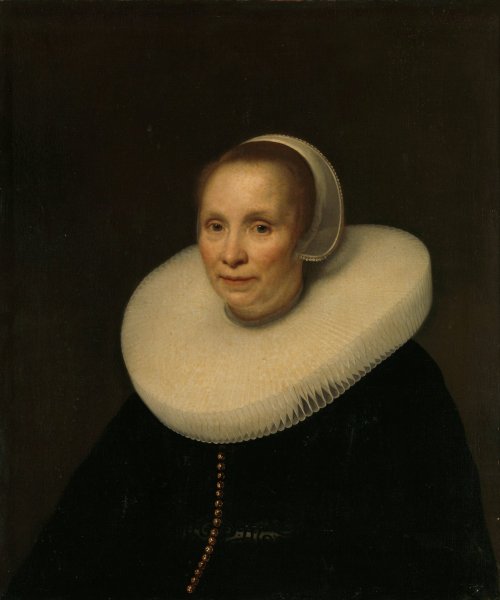Main Product Photo of Portrait of a woman  Painting by Abraham Lambertsz Van Den Tempel