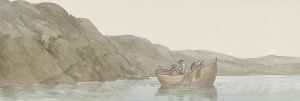 Gezicht op Kaap Paceco in Calabrie nabij de stad Scilla Oil painting by Abraham-Louis-Rodolphe Ducros