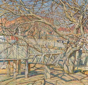 Early Spring by Abraham Manievich Oil Painting