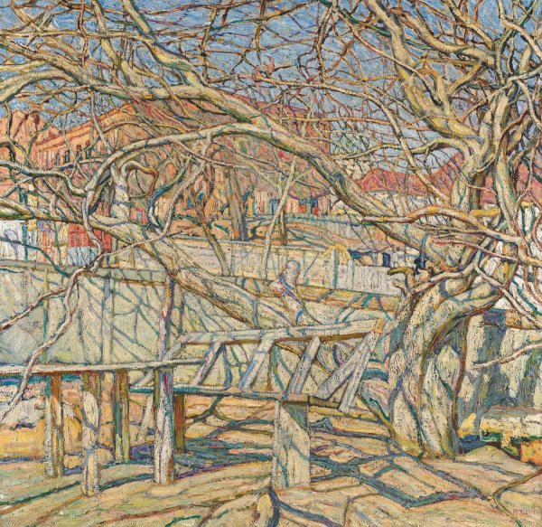 Main Product Photo of Early Spring Painting by Abraham Manievich