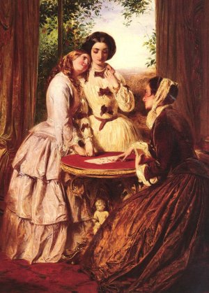 Doubtful Fortune by Abraham Solomon Oil Painting