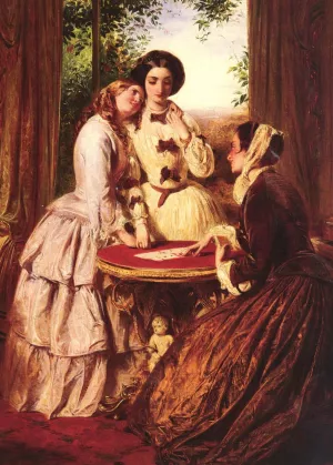 Doubtful Fortune by Abraham Solomon Oil Painting
