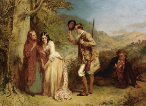 The Valour Of Love by Abraham Solomon Oil Painting