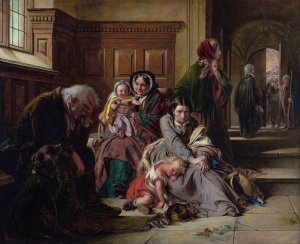 Waiting for the Verdict by Abraham Solomon Oil Painting