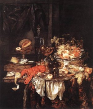 Banquet Still-Life with a Mouse