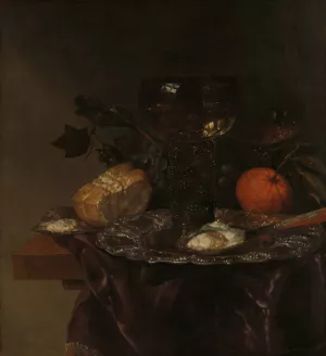 Still Life by Abraham Van Beyeren Oil Painting