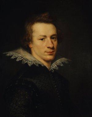 William Drummond of Hawthornden, 1585 - 1649. Poet by Abraham Van Blijenberch Oil Painting
