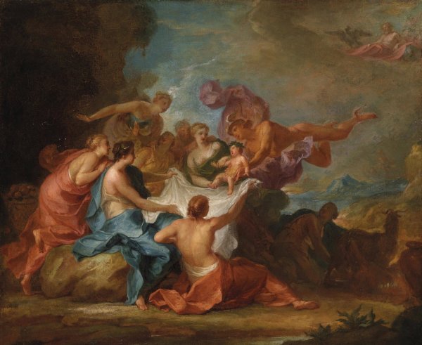 Main Product Photo of Erziehung Des Jupiterknaben Painting by Abraham Van Diepenbeeck