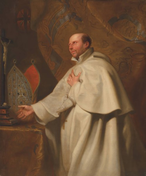 Main Product Photo of Portrait of Johannes Chrysostomus vander Sterre Painting by Abraham Van Diepenbeeck