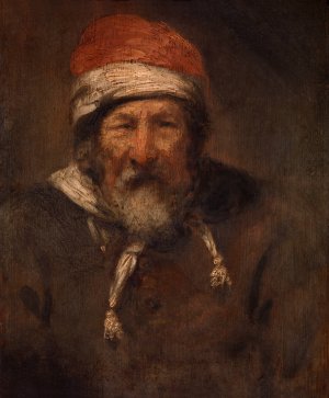 An Old Man by Abraham Van Dijck Oil Painting