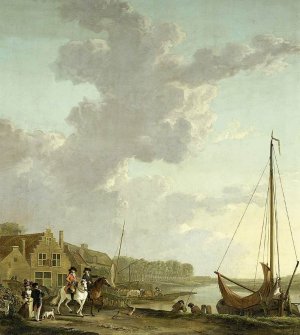 An Extensive River Landscape