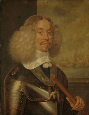 Portrait of Jacob Baron van Wassenaer, Lord of Obdam, Lieutenant-Admiral of Holland and West-Friesland by Abraham Van Westerveld Oil Painting
