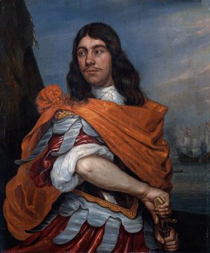 Cornelis Tromp in Roman Costume by Abraham Willaerts Oil Painting