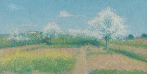 Verger De L'Artiste by Achille Lauge Oil Painting