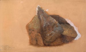 Steinstudie by Adalbert Stifter Oil Painting