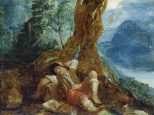 Jacob's Dream by Adam Elsheimer Oil Painting