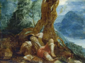 Jacob's Dream by Adam Elsheimer Oil Painting