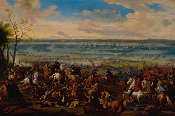 Main Product Photo of Battle of Torino Meulen Painting by Adam Frans Van Der Meulen