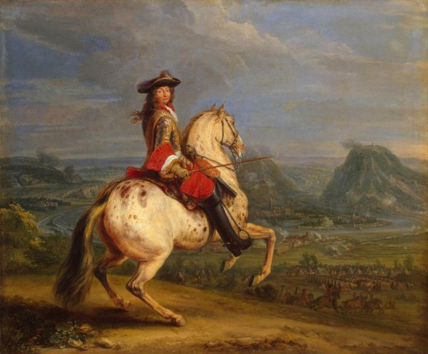 Main Product Photo of Louis XIV at the Taking of Besancon Painting by Adam Frans Van Der Meulen