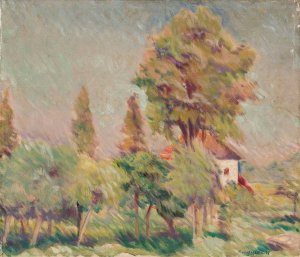 Morning by Adam Hannytkiewicz Oil Painting