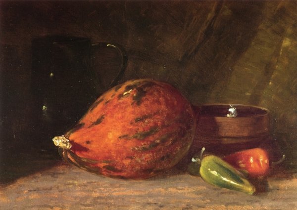 Main Product Photo of Still Life with Gourd Painting by Adam Lehr