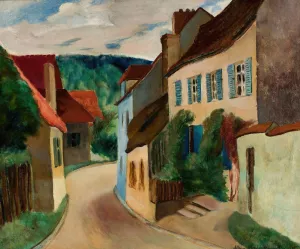 Paris - landscape by Adam Malicki Oil Painting