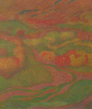 Landschaft by Adolf Boehm Oil Painting