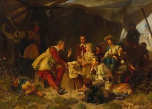What A Time It Truly Was by Adolf Eberle Oil Painting