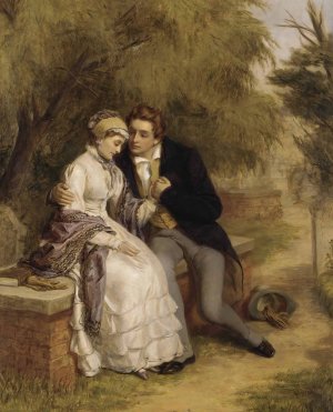 Bildnis der Hofschauspielerin Lili Marberg by Adolf Heller Oil Painting