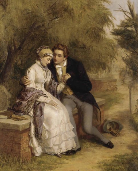 Bildnis der Hofschauspielerin Lili Marberg by Adolf Heller - Hand-Painted Oil Painting Reproduction