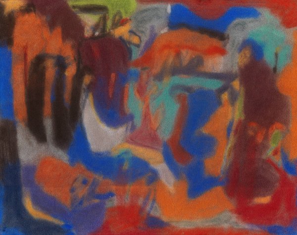 Main Product Photo of Figurale Komposition  Painting by Adolf Holzel