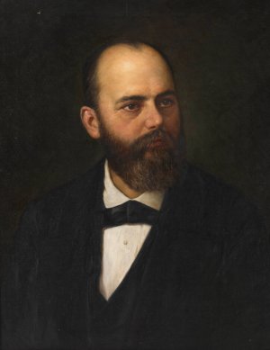 Dr. Johann Ferdinand Edler von Schranck by Adolf Mayerhofer Oil Painting
