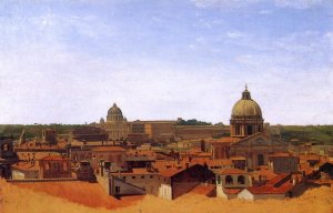 View over the Rooftops of Rome
