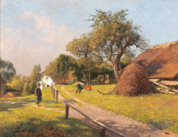 Main Product Photo of Obstsegen Steiermark Painting by Adolf Werner