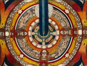Keiserlich Konigliches Schutzen Fest in Ada Kalch, Skt. Adolf Ring Nord by Adolf Wolfli Oil Painting