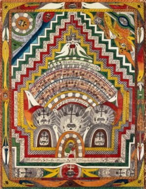 Vogeesen Thal, Elsab, Lothringen und Rhein Pfaltz by Adolf Wolfli Oil Painting