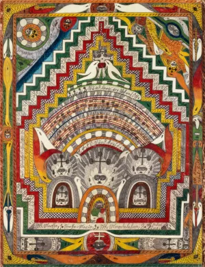 Vogeesen Thal, Elsab, Lothringen und Rhein Pfaltz by Adolf Wolfli Oil Painting
