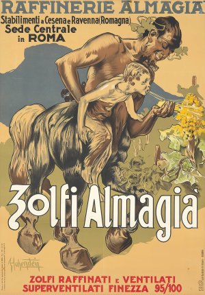 Zolfi Almagia by Adolfo Hohenstein Oil Painting