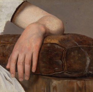 A Woman's Arm by Adolph Tidemand Oil Painting