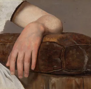 A Woman's Arm by Adolph Tidemand Oil Painting