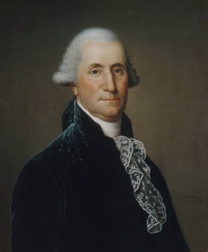 George Washington by Adolph Ulrich Wertmuller Oil Painting